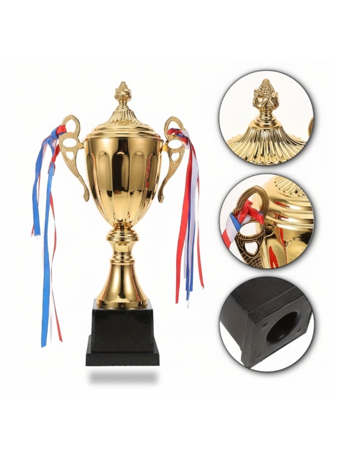 Spall Set of 3 Gold Trophies – 42/37/33cm | Premium Awards - Image 5